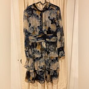 Amanda Uprichard Multicolor Layered Dress